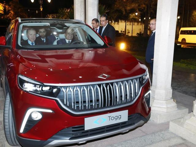 Erdoğan, Mısır lideri es-Sisi&rsquo;ye Togg hediye etti