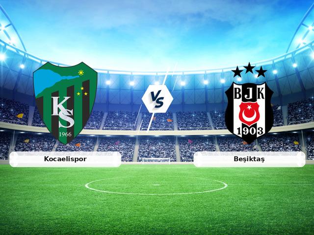(&Ouml;zet) Kocaelispor - Beşiktaş Ma&ccedil;ı &Ouml;zeti ve T&uuml;m &Ouml;nemli Anları
