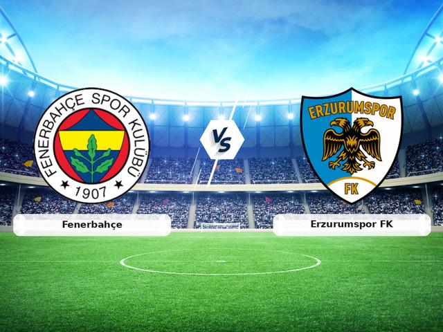 (&Ouml;zet) Fenerbah&ccedil;e - Erzurumspor FK Ma&ccedil;ı &Ouml;zeti ve T&uuml;m &Ouml;nemli Anları