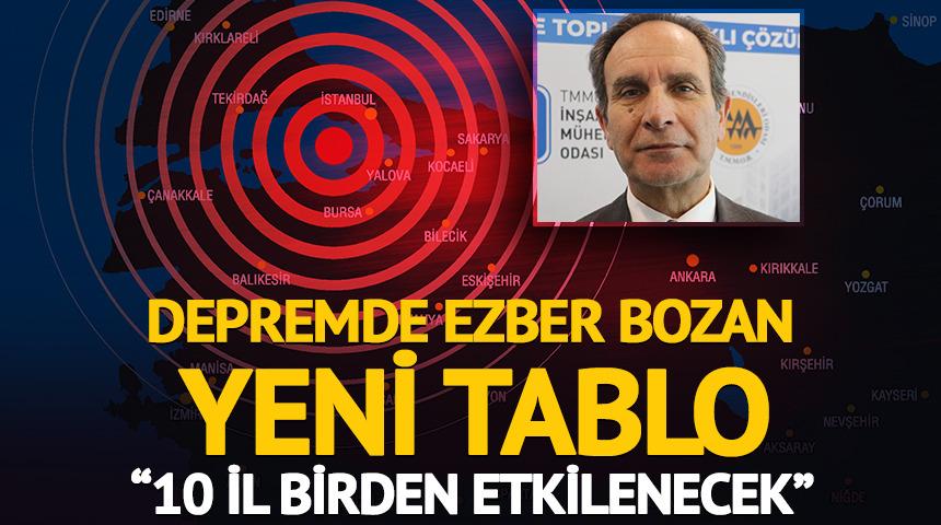 Depremde yeni tablo! Herkes İstanbul&rsquo;u konuşuyor ama risk altındaki il sayısı 10