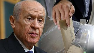 Bahçeli kapıyı kapattı ama anket sonucu şaşırttı: “Böylesini ilk kez gördüm”