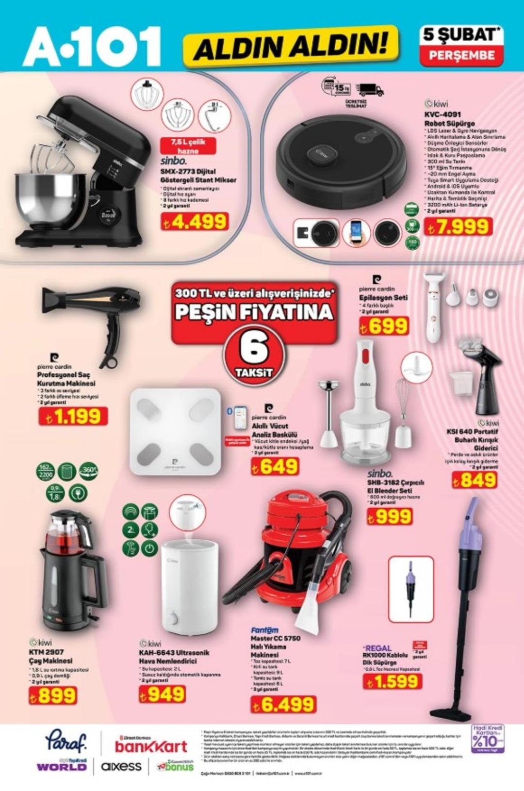 A101 e Columbia montlar geliyor! 5 Şubat 2026 A101 katalog yayınlandı! 11