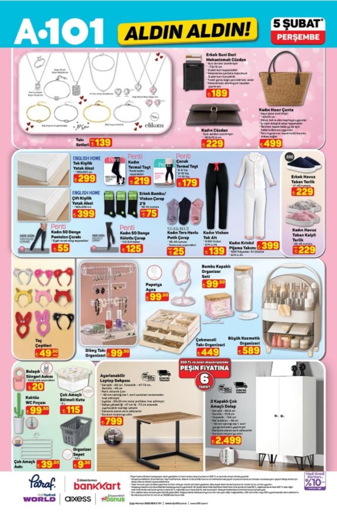 A101 e Columbia montlar geliyor! 5 Şubat 2026 A101 katalog yayınlandı! 13