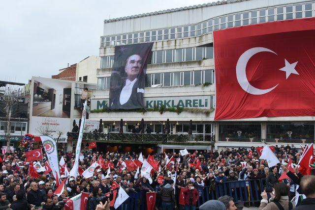 Lüleburgaz'da 5 bin kişilik 'şeker fabrikası' protestosu