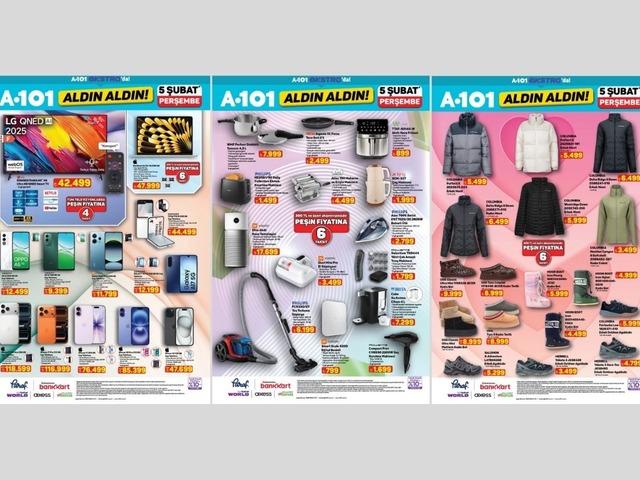 A101'e Columbia montlar geliyor! 5 Şubat 2026 A101 katalog yayınlandı!