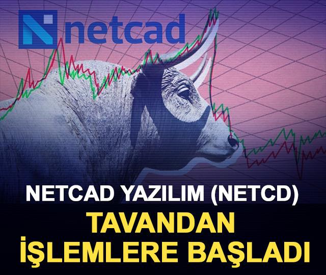 Netcad Yazılım (NETCD) tavandan işlemlere başladı