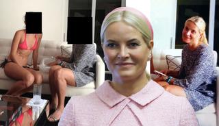 Norve&ccedil; basını veliaht prensese acımadı: Epstein'ın evinde yarı &ccedil;ıplak fotoğraftaki kişi Mette-Marit &ccedil;ıktı