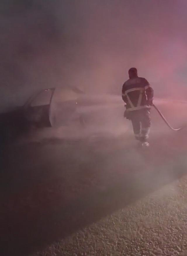 Emanet aldığı otomobil yanınca ne yapacağını şaşırdı 3