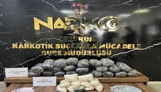 Erzurum&rsquo;da 23 kilo skunk ve 11 kilo metamfetamin ele ge&ccedil;irildi