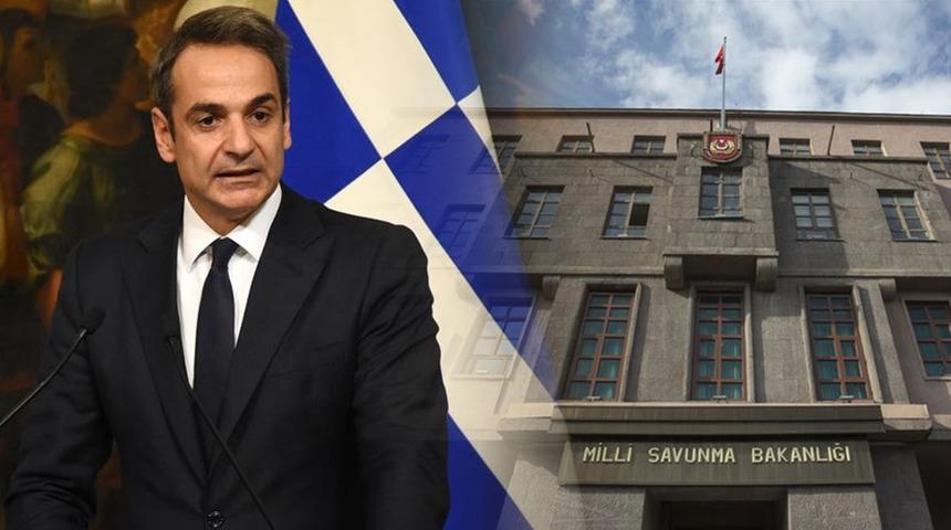 Mi&ccedil;otakis'in '12 mil' &ccedil;ıkışına T&uuml;rkiye'den tepki! MSB: "Uluslararası hukuka aykırı ve kabul edilemez"