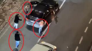 Kavgada silahlı tehdit! Yol verme tartışmasında darp edip maddi zarar verdiler