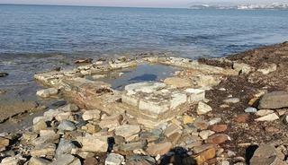 Yer: Kuşadası! Yağışların ardından ortaya &ccedil;ıktı