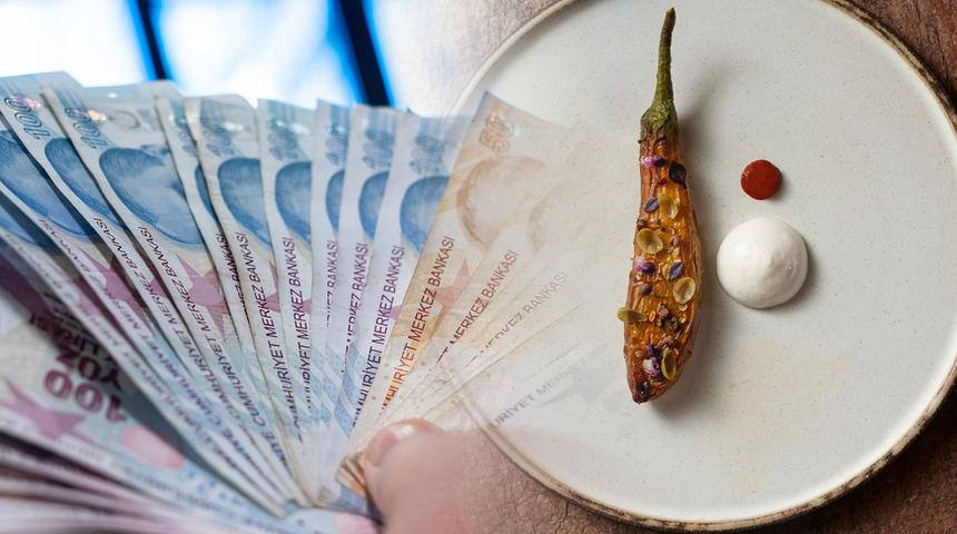 Zorunlu bahşiş ve kuver usulca men&uuml;lere eklendi! Michelin yıldızıyla parlayan Fatih Tutak'ın tadım men&uuml;s&uuml; fiyatı g&uuml;ndem oldu