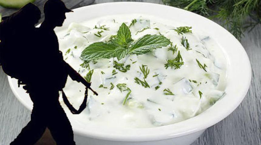 Askeri birlikte cacık şoku: Arkamı döndüğümde içine bir şey atıyordu!