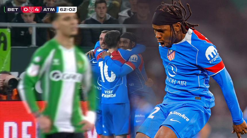 İlk ma&ccedil;, ilk gol, ilk şov: Lookman Atletico&rsquo;yu Kral Kupası'nda u&ccedil;urdu!