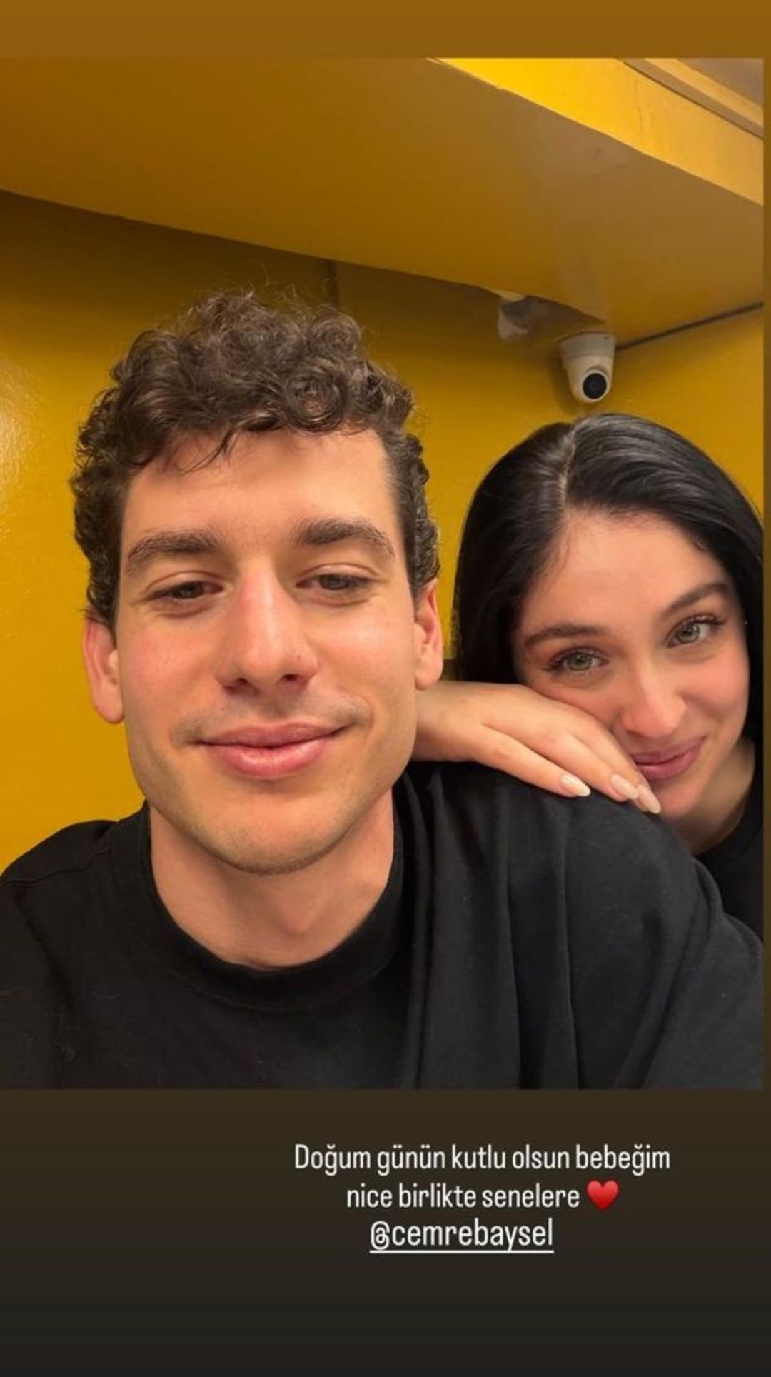 T&uuml;rk yarış pilotu ile aşk yaşıyor! Cemre Baysel sevgilisini yalnız bırakmadı 1