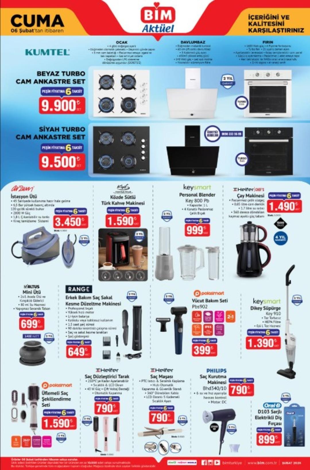 BİM e Philips saç kurutma makinesi geliyor! 6 Şubat 2026 BİM katalog yayınlandı! 1