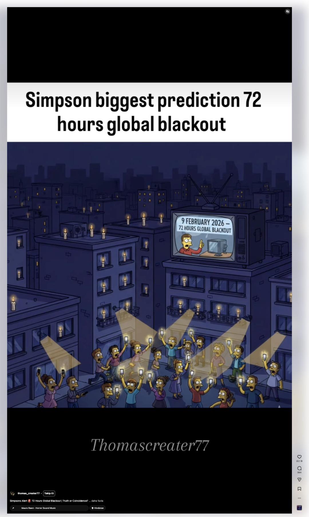 Simpsonlar ın 9 Şubat kehaneti ortalığı karıştırdı! 72 saat boyunca t&uuml;m d&uuml;nya... 1