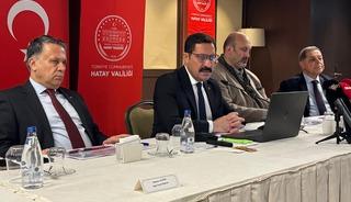 Hatay Valisi depremin 3. yıld&ouml;n&uuml;m&uuml;nde KGK'ya konuştu