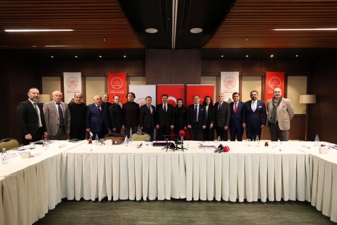 Hatay Valisi depremin 3. yıld&ouml;n&uuml;m&uuml;nde KGK ya konuştu 3