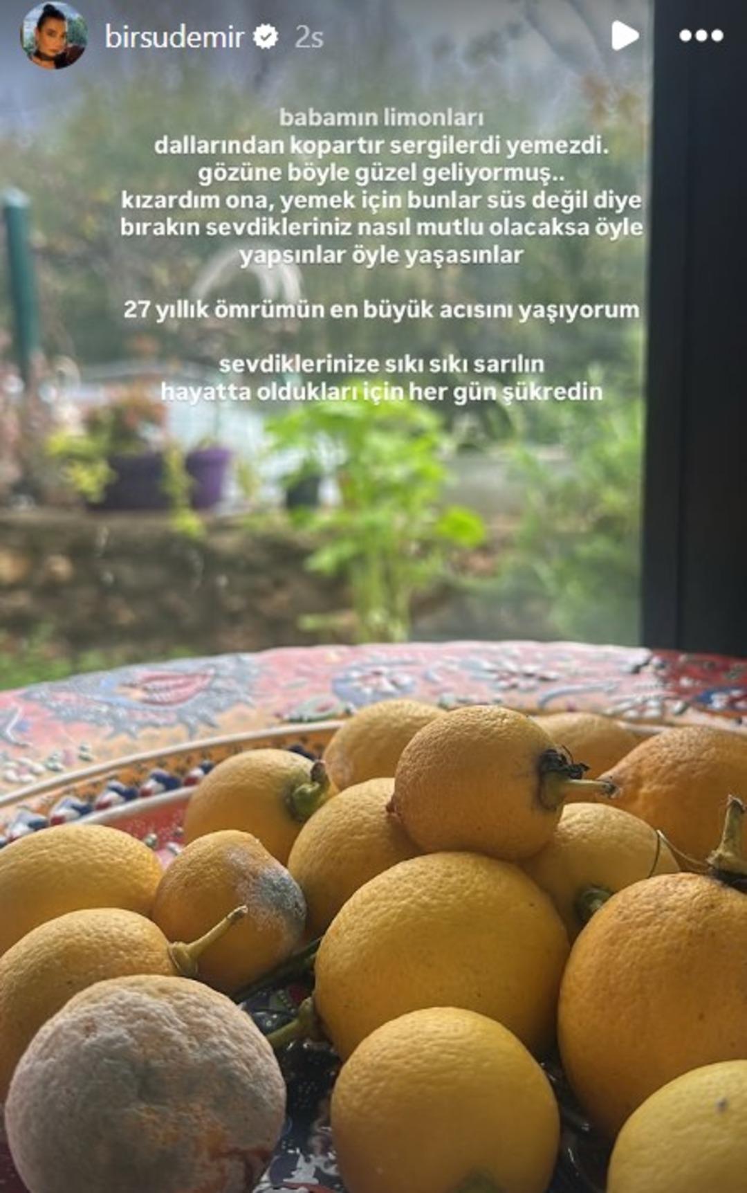 Alemin Kıralı nın Oben i Birsu Demir in acı g&uuml;n&uuml;!  Bu s&ouml;zlerle veda etti 3