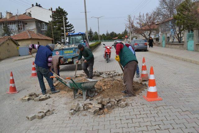 Şuhut Belediyesi çalışmalarını aralıksız sürdürüyor