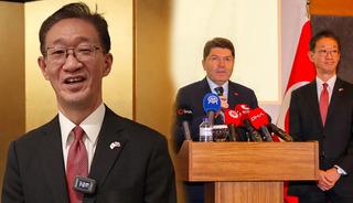 Japonya'nın Ankara B&uuml;y&uuml;kel&ccedil;isi İstiklal Marşı'nı okudu!