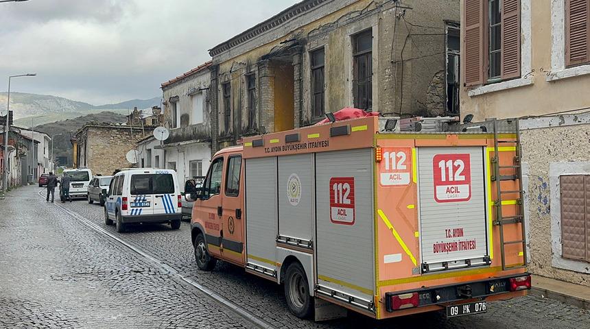 Yer: Aydın! 4 ev tahliye edildi