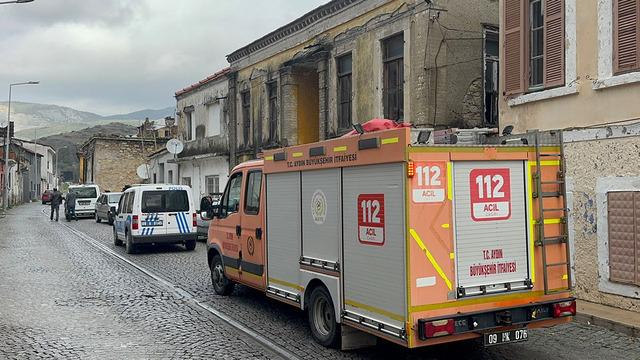 Yer: Aydın! 4 ev tahliye edildi