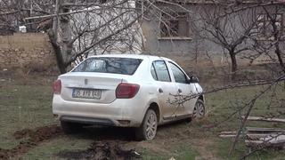 Polisin dur ihtarına uymayan şüpheliler aracı bırakıp kaçtı