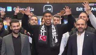 Kaleci Devis Vasquez Beşiktaş i&ccedil;in İstanbul'da