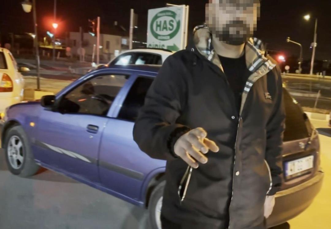 Direksiyon başında alkoll&uuml; yakalandı, polise "Problemli olan sizsiniz" dedi 1