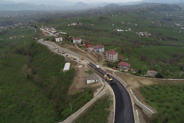 Boztepe’ye 3 şeritli yol