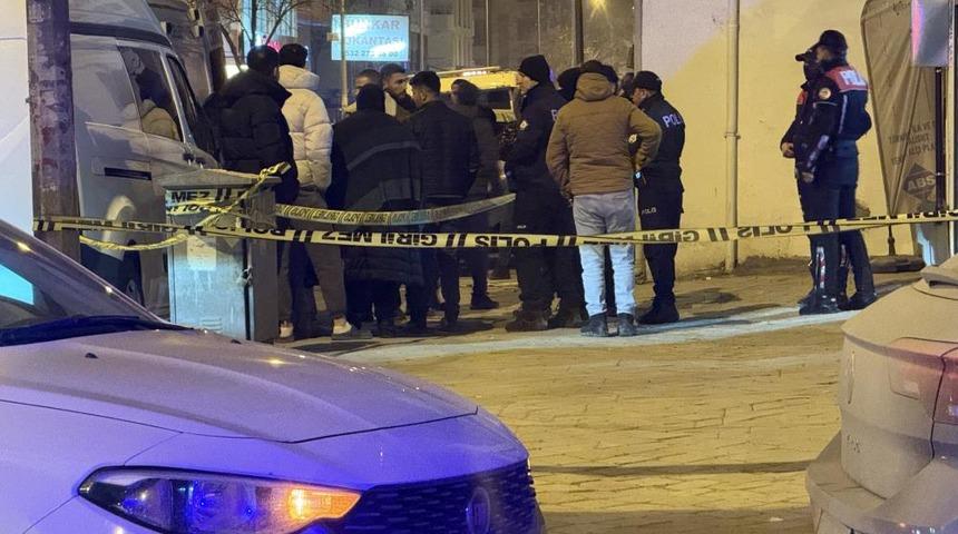 Iğdır'da iş merkezinde ş&uuml;pheli &ouml;l&uuml;m: 1 ş&uuml;pheli g&ouml;zaltına alındı