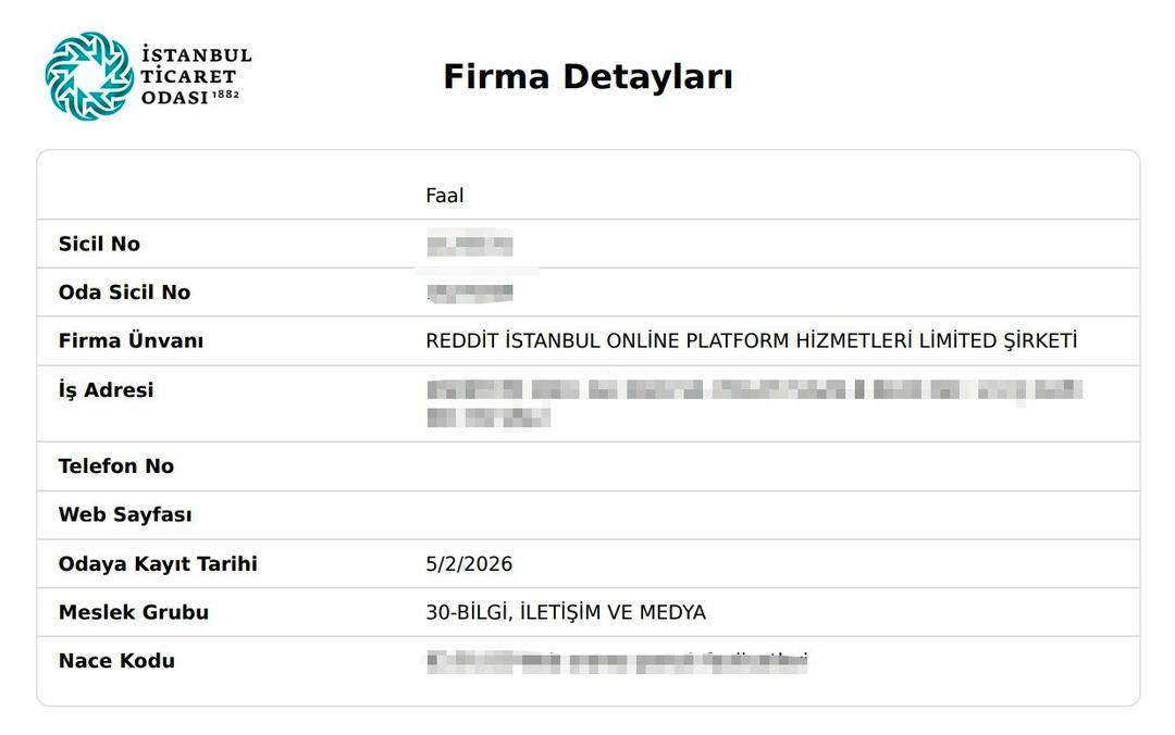 Reddit resmen T&uuml;rkiye de! İstanbul da şirket kurdu 1