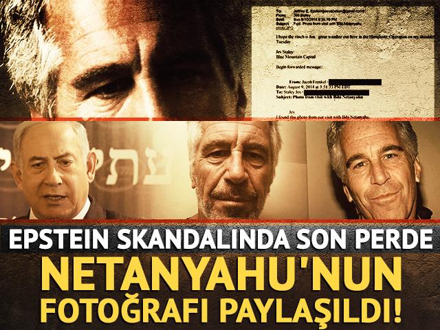 Epstein skandalı... E-Postalarda Netanyahu'nun fotoğrafı paylaşıldı! 