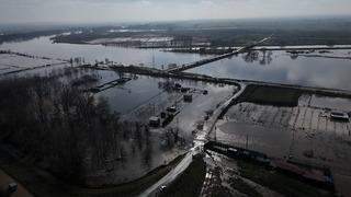 Meriç Nehri taştı, tarım arazileri ve yerleşim alanları sular altında kaldı