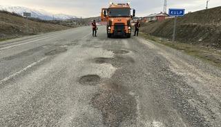 Kulp'ta tehlike oluşturan t&uuml;msekler d&uuml;zeltildi