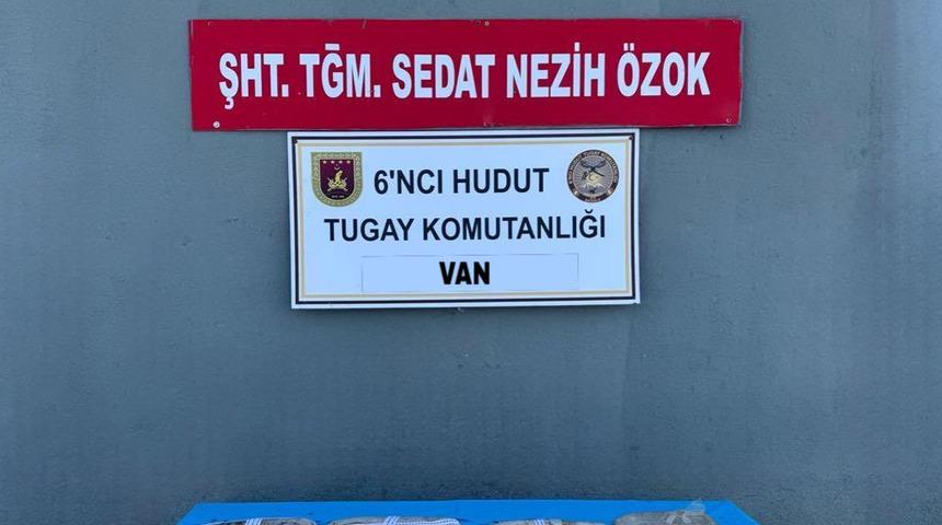 MSB, Van&rsquo;da y&uuml;r&uuml;t&uuml;len operasyonlarda 5 kilogram uyuşturucu madde ele ge&ccedil;irildiğini duyurdu