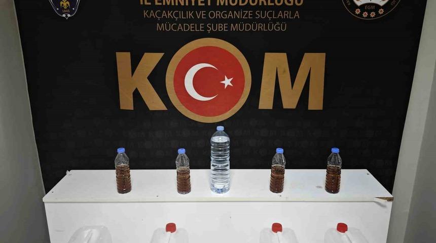 Kırşehir&rsquo;de ka&ccedil;ak alkol operasyonu