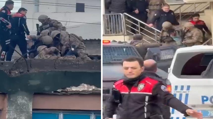 &Ouml;fkeli adam dehşet sa&ccedil;tı! Eski iş yerini bastı, dedikodu yapan 4 arkadaşını yaraladı: &Ccedil;atıda &ouml;zel harekat polislerine direndi