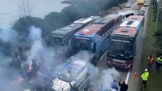 Trabzonspor'da bardak taştı! Otobüse yine saldırı