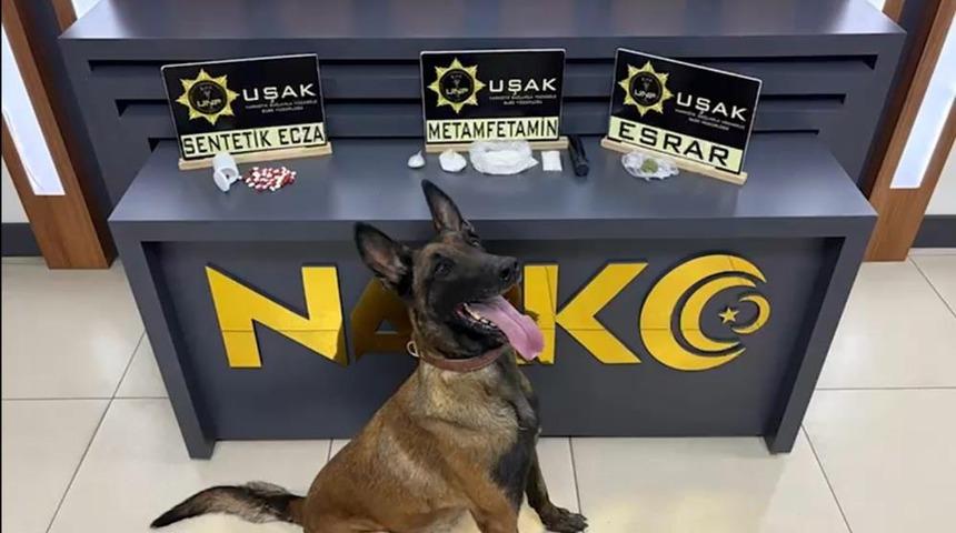 Uşak&rsquo;ta uyuşturucu operasyonu: 8 tutuklama