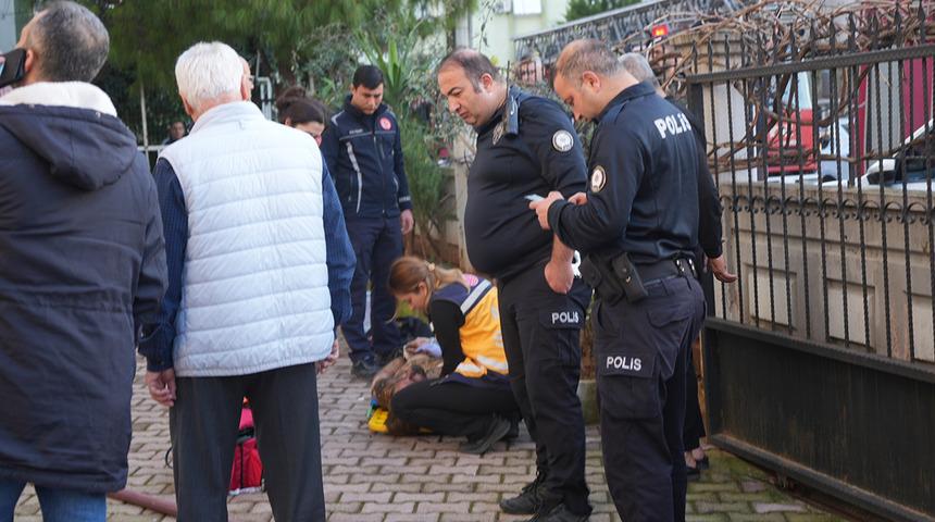 Antalya'da dairede yangın! 1 kişi yaralandı