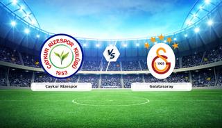 CANLI | &Ccedil;aykur Rizespor - Galatasaray ma&ccedil; anlatımı!