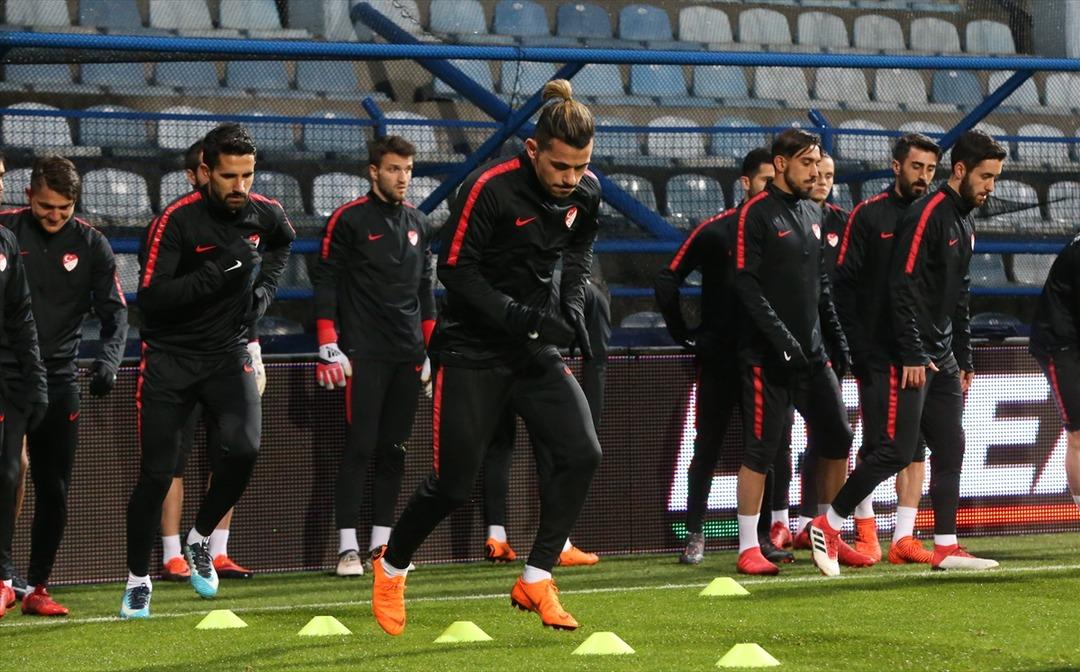 A Milli Futbol Takımı, Karadağ ma&ccedil;ına hazır