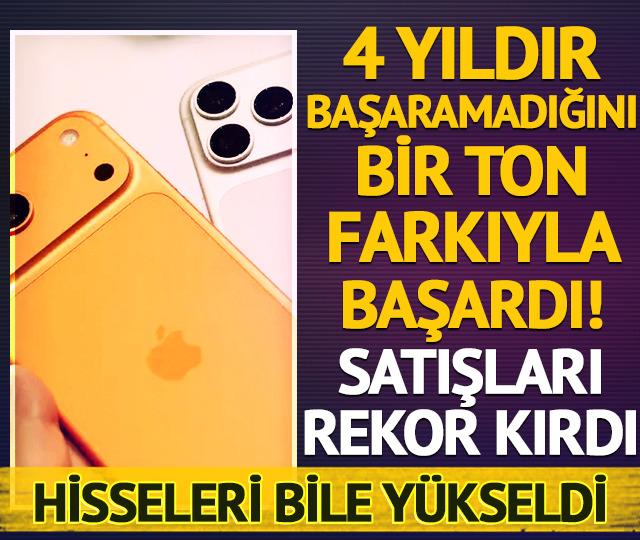 Hisseleri bile y&uuml;kseldi! Renk farkı Apple'ın &Ccedil;in'de kaderini değiştirdi: Satışları patladı