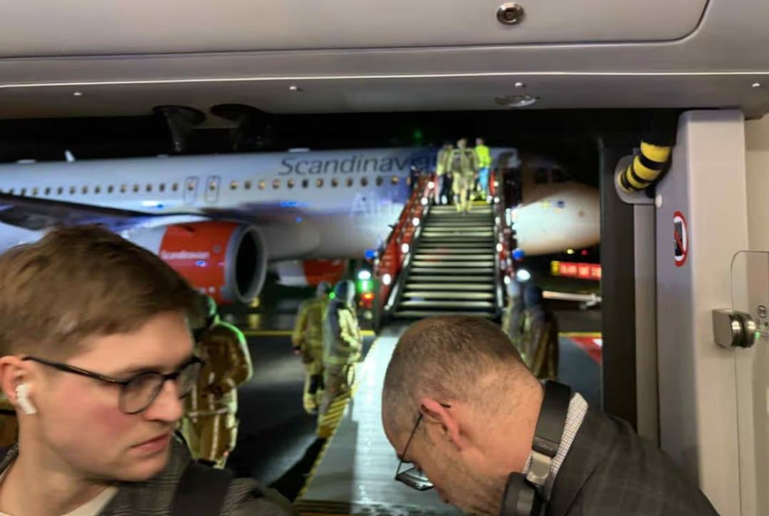 U&ccedil;ak taksi yoluna girdi! Pistte panik anları 3