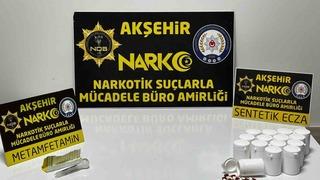 Akşehir’de uyuşturucu operasyonu