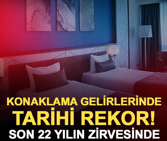 Turizm gelirlerinde tarihi rekor! Son 22 yılın zirvesinde